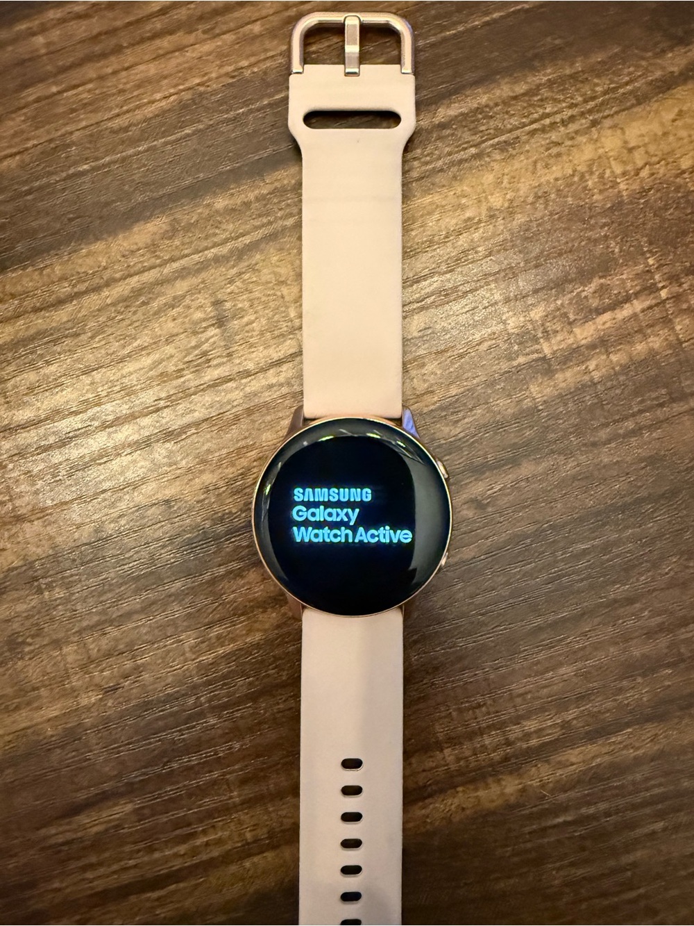 Samsung Galaxy Watch Active - Blush Pink Silicone Strap